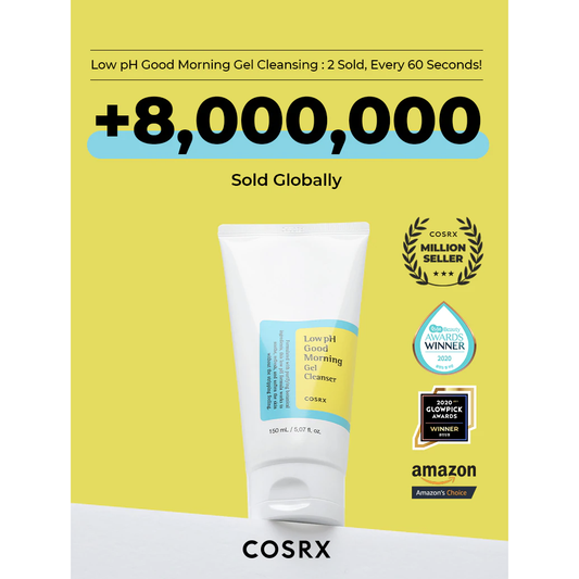 COSRX Low pH Good Morning Gel Cleanser Face Wash K Beauty