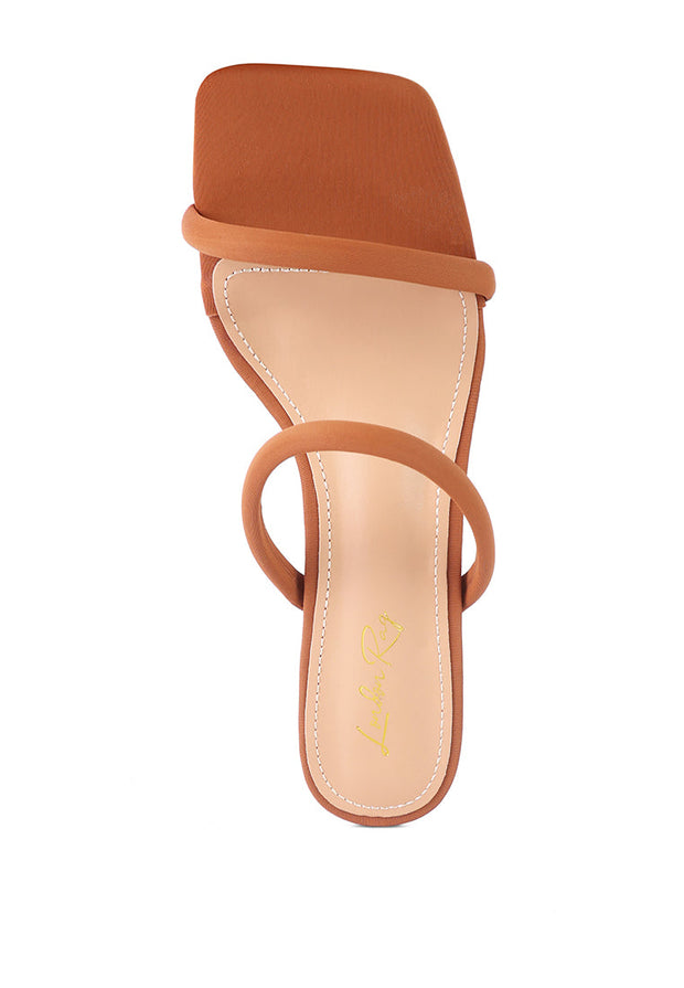 Downtown Heel Slide Sandals | Kiinbella